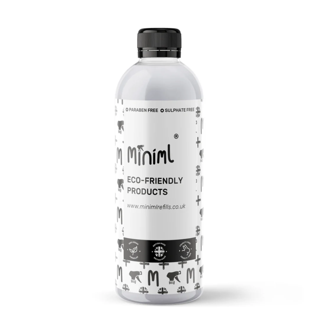 Reusable Tall Bottle 500ml | PET Plastic Refill Bottle