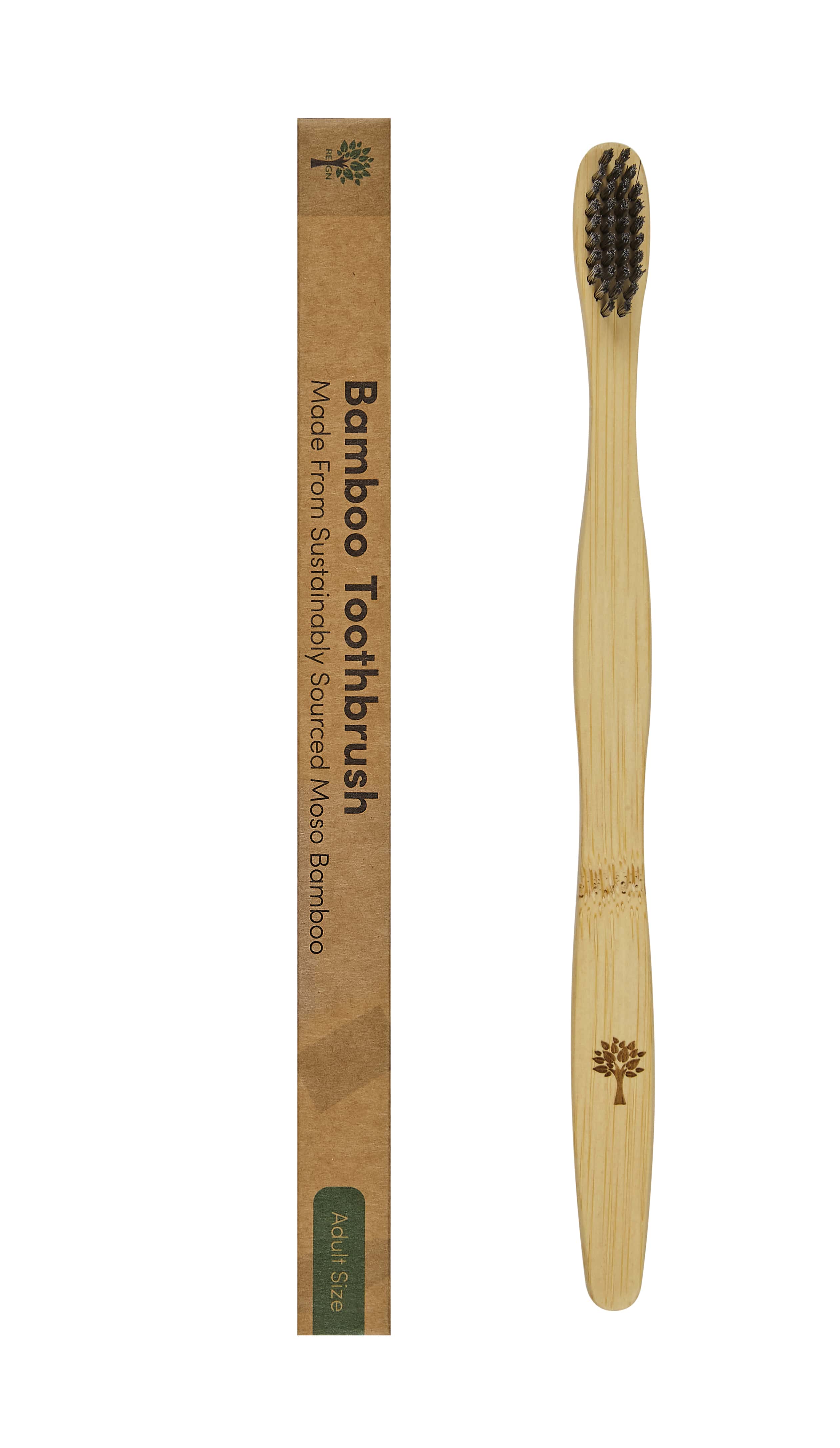 Adult Bamboo Eco Friendly Toothbrush - 1 Pack - Image 3