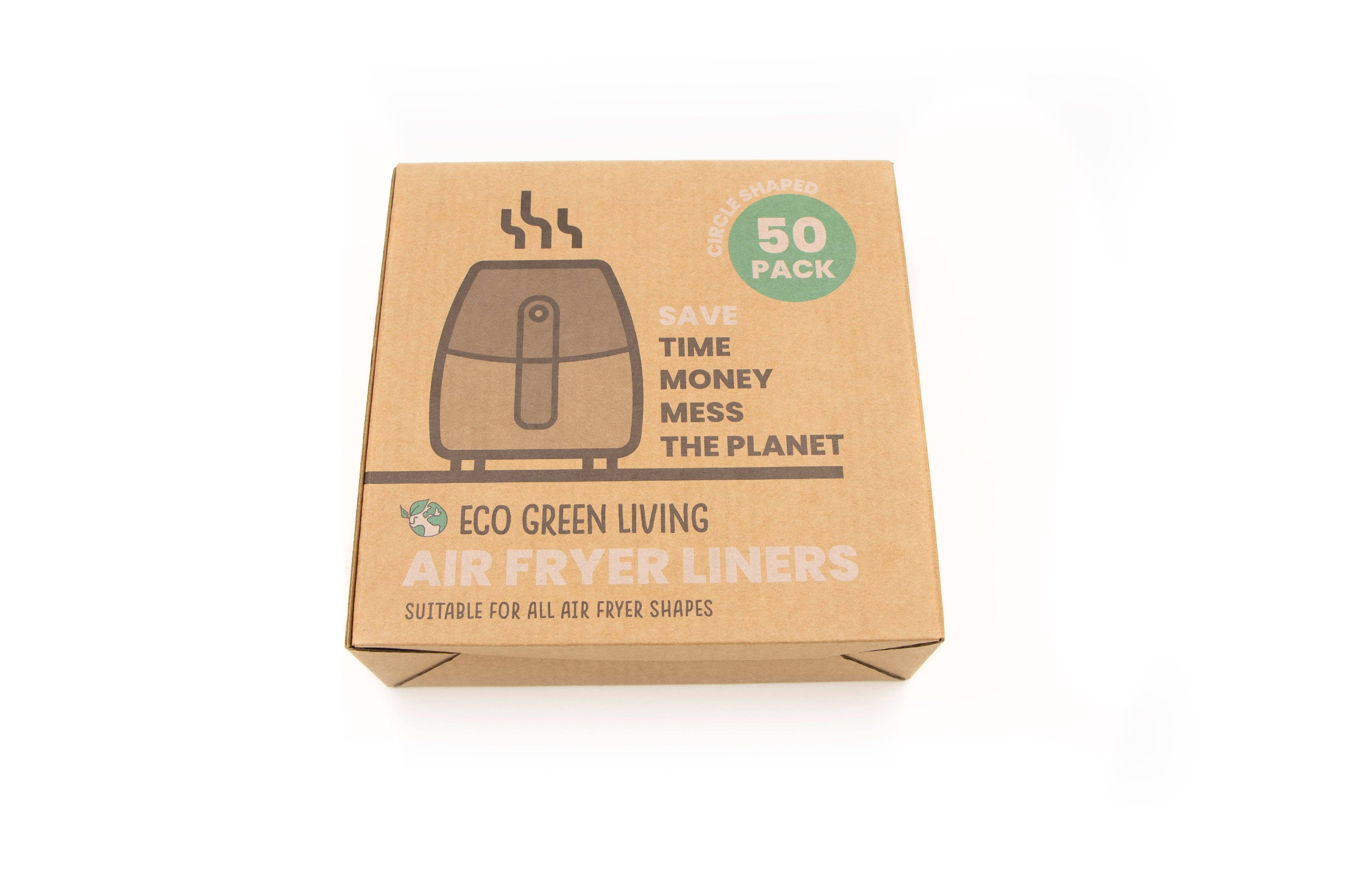 Eco Green Living Compostable Air Fryer Liners 50 Pack – Plastic-Free & Grease-Resistant - Image 6