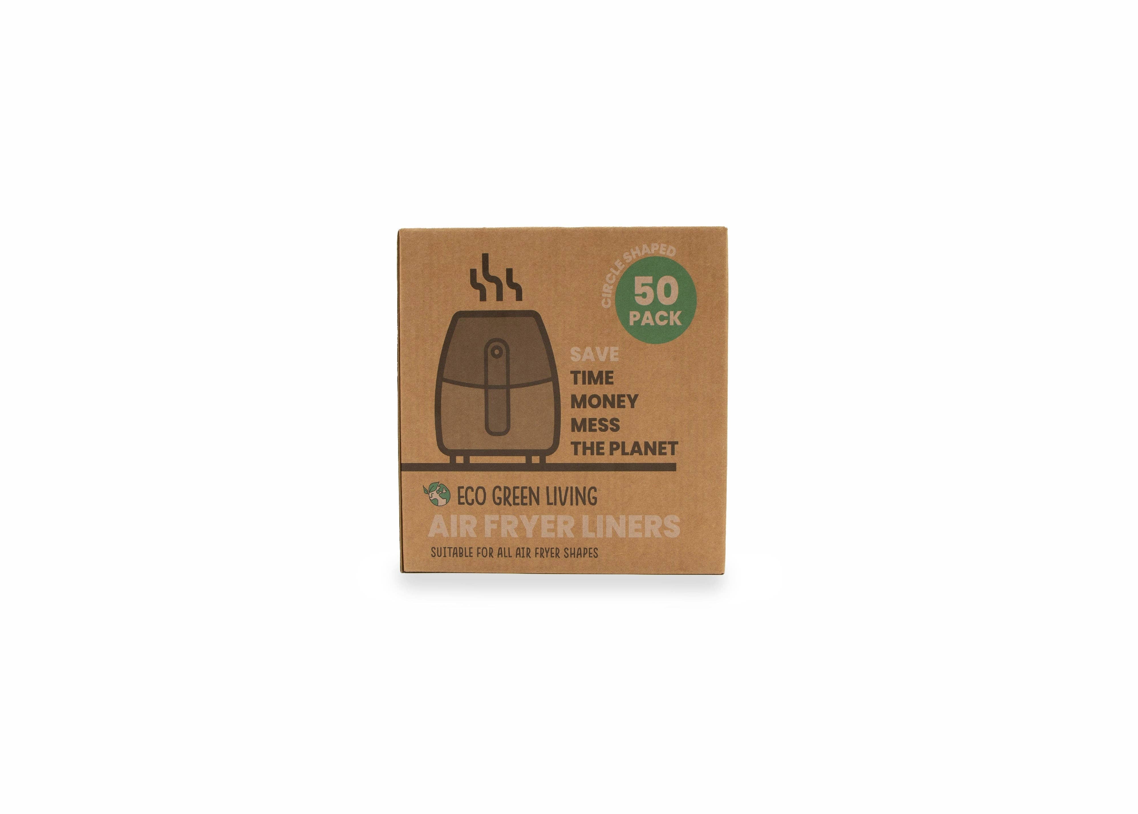 Eco Green Living Compostable Air Fryer Liners 50 Pack – Plastic-Free & Grease-Resistant - Image 7