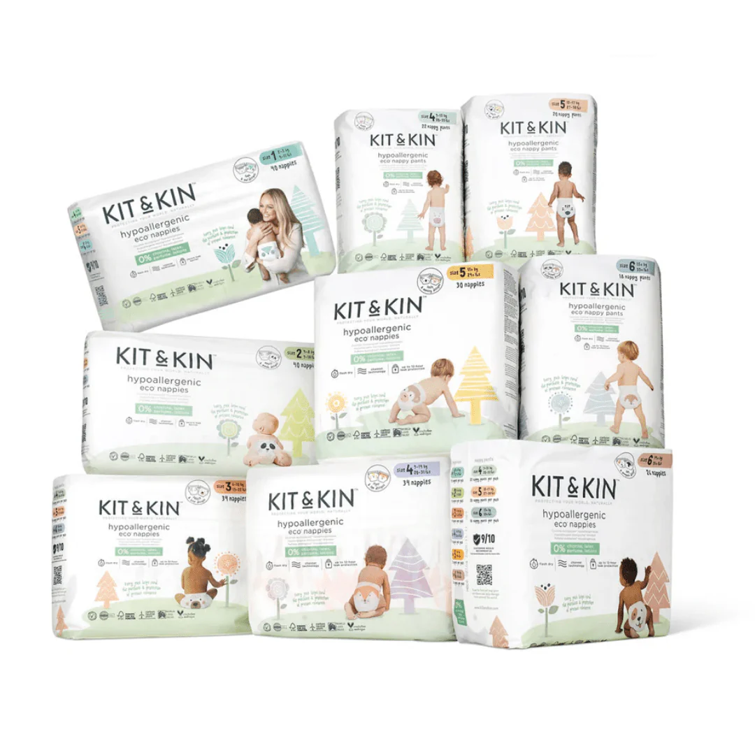 Kit & Kin Hypoallergenic Nappies - Image 9