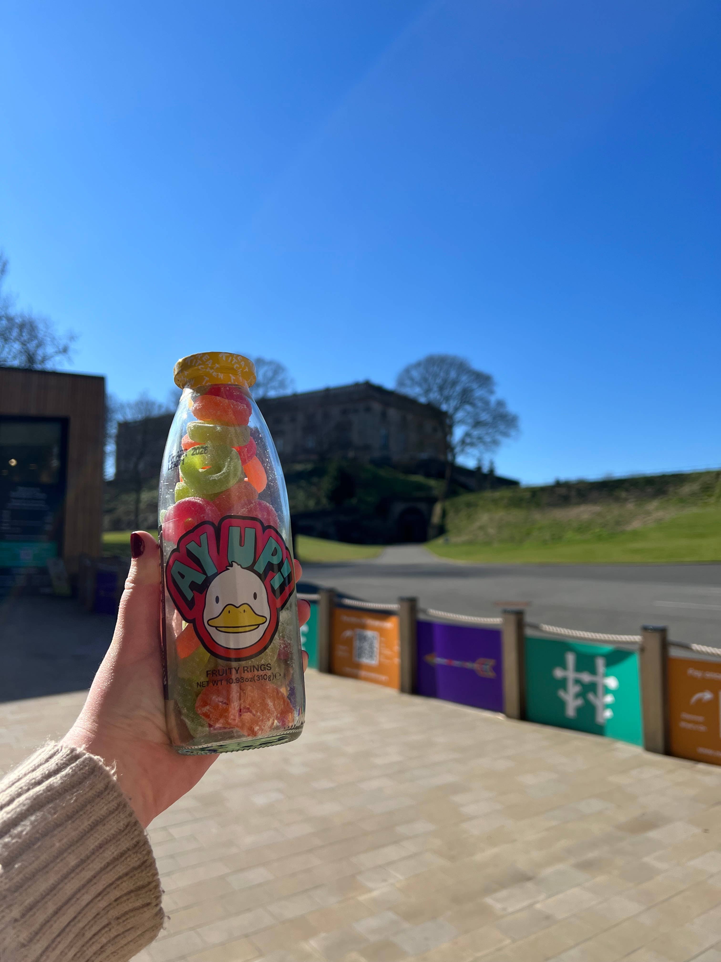 Ay Up Me Duck Charity Support Vegan Sweet Message Bottle - Image 7