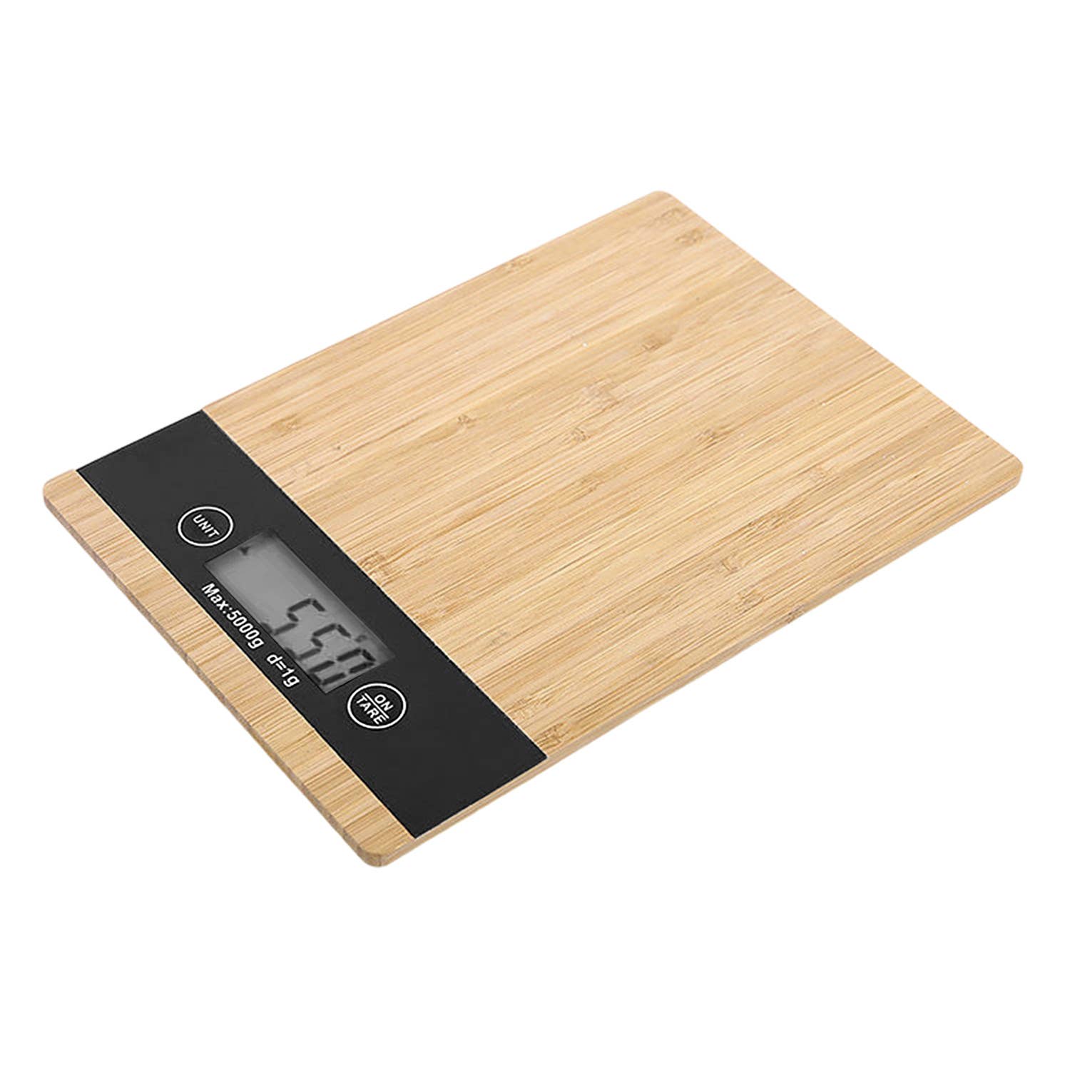 Bamboo Kitchen Scale – 8kg Capacity - Image 3