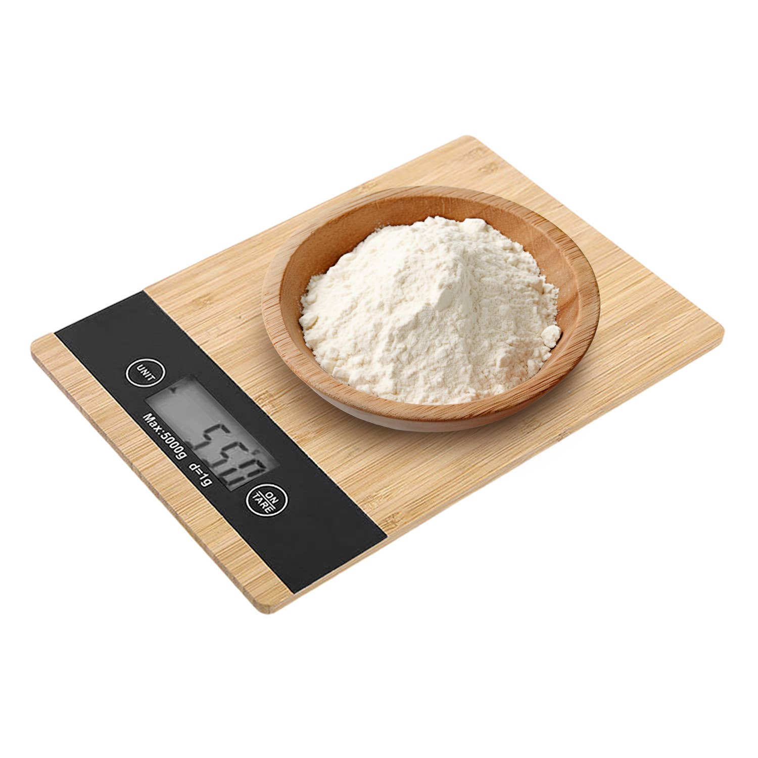 Bamboo Kitchen Scale – 8kg Capacity - Image 7