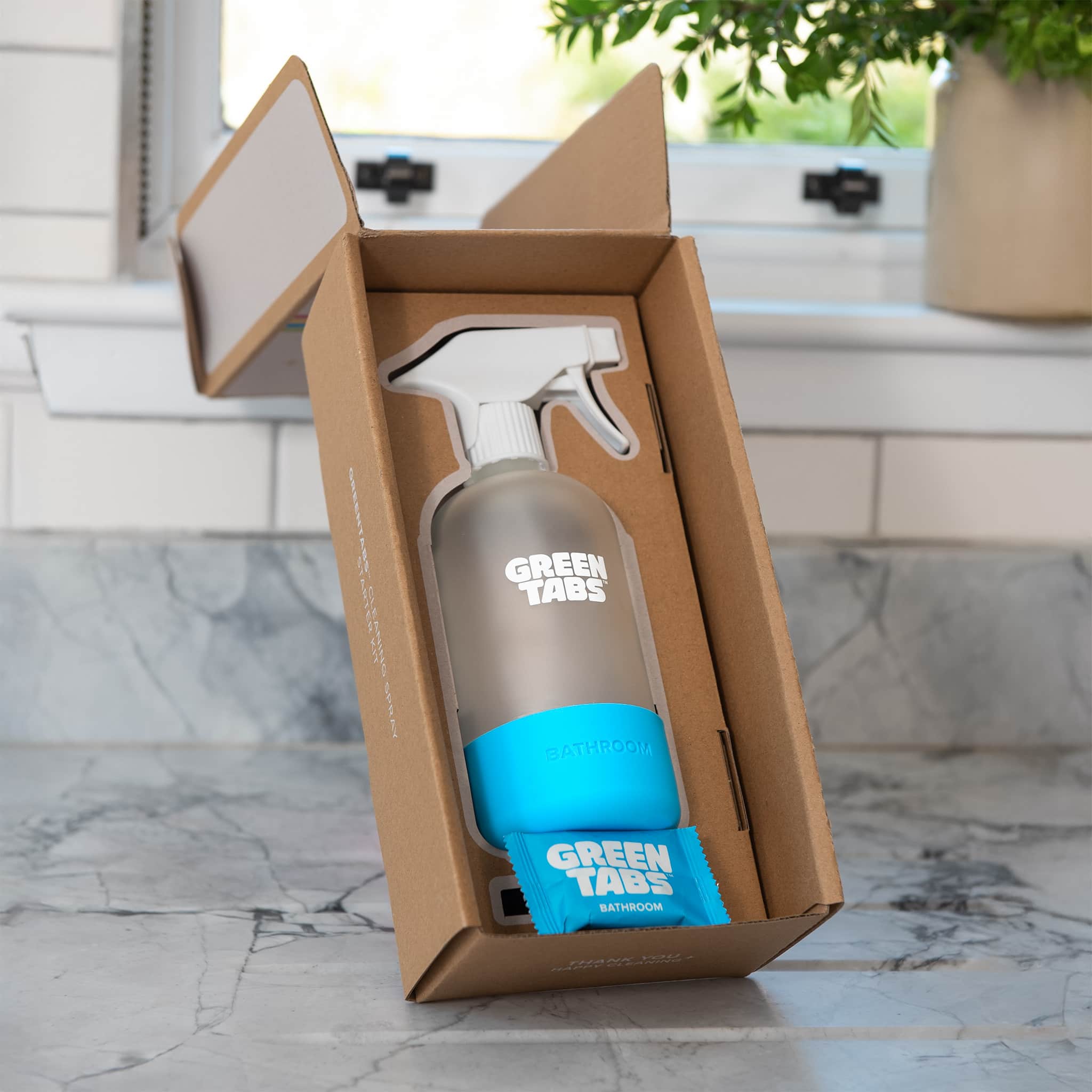 Plant-Powered Bathroom Cleaner GreenTabs™ – Plastic-Free, Vegan & Eco-Friendly Starter Kit - Image 2