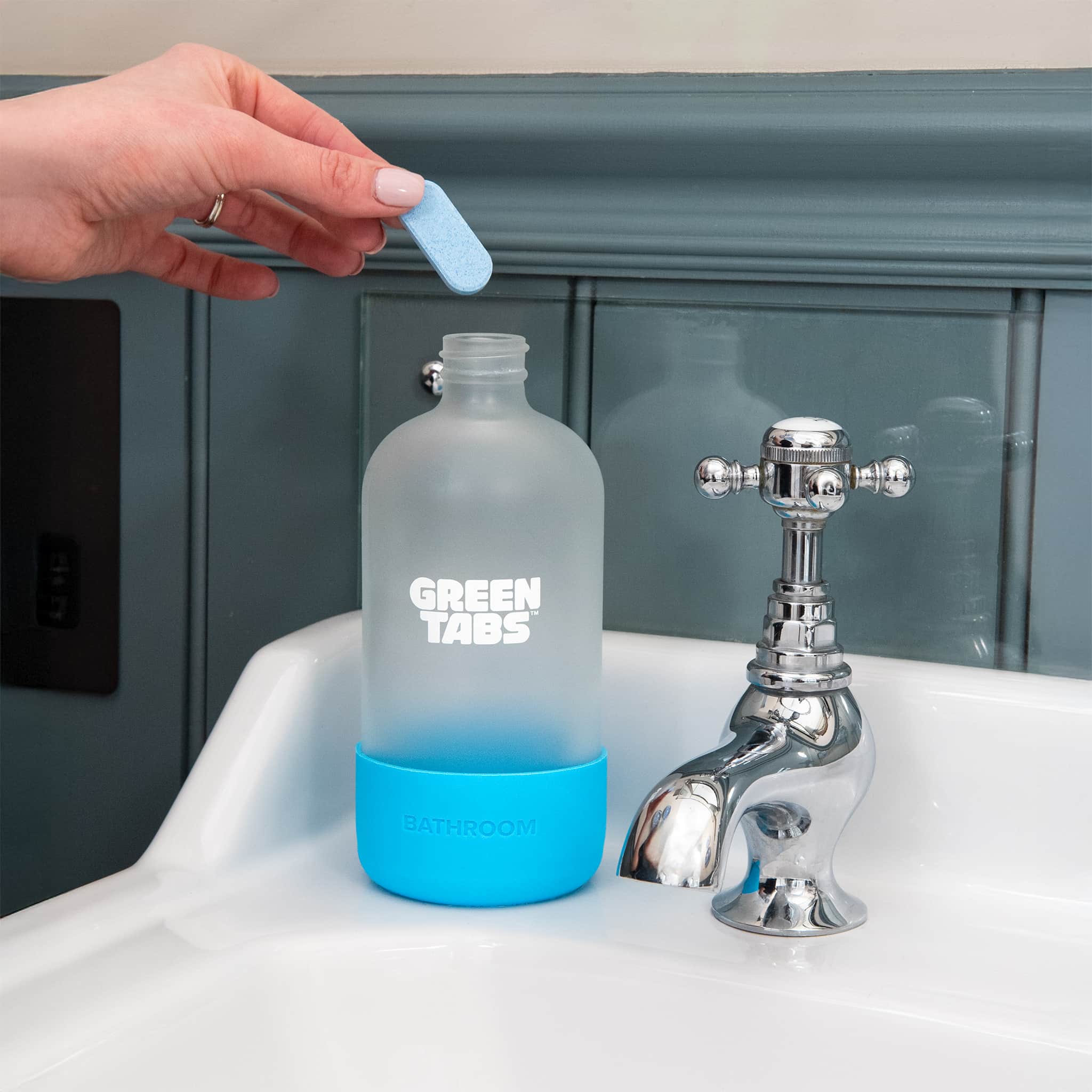 Plant-Powered Bathroom Cleaner GreenTabs™ – Plastic-Free, Vegan & Eco-Friendly Starter Kit - Image 3