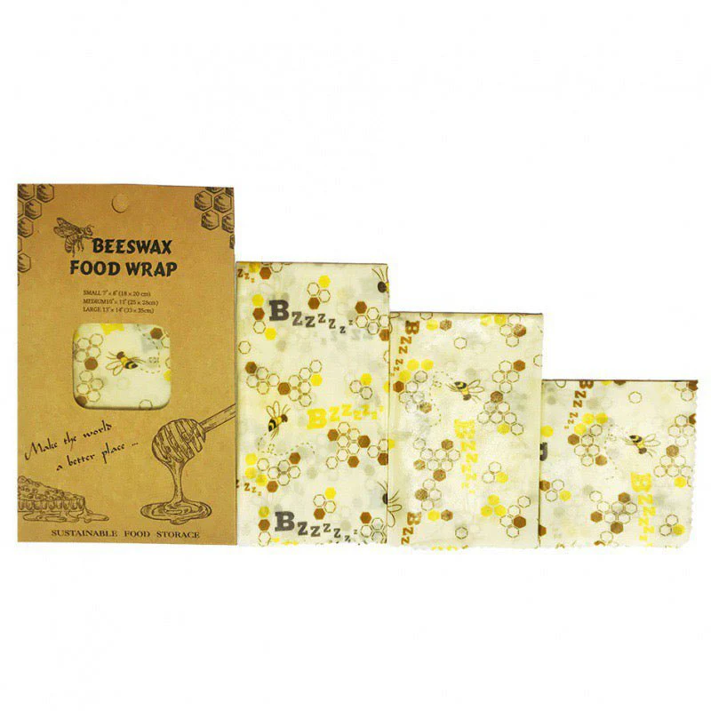 Beeswax Cloth Food Wraps (3 Pack) - Image 12