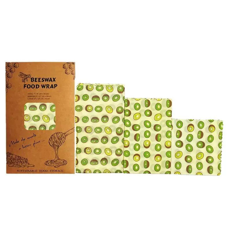 Beeswax Cloth Food Wraps (3 Pack) - Image 14