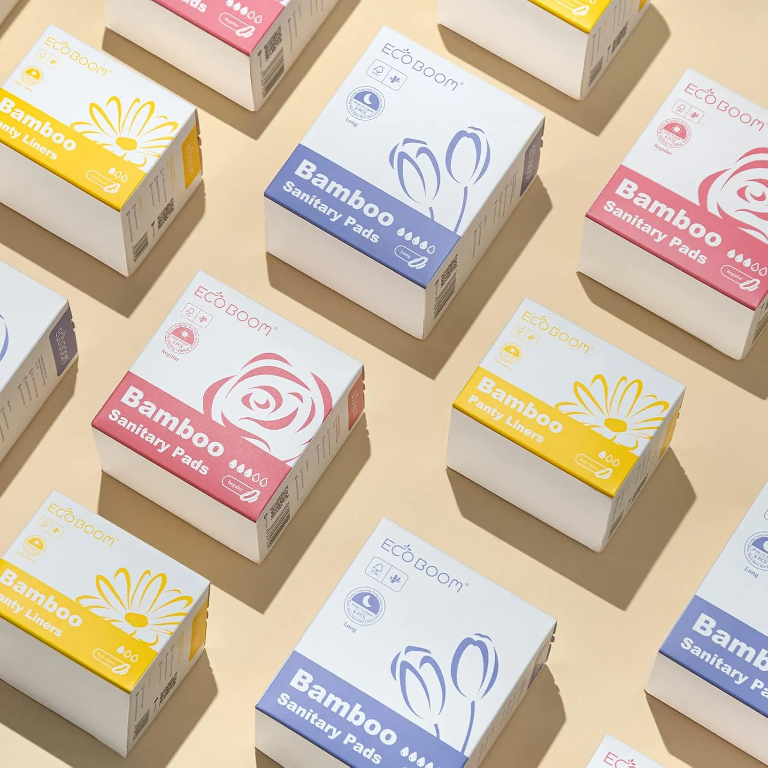 Biodegradable Bamboo Sanitary Pads