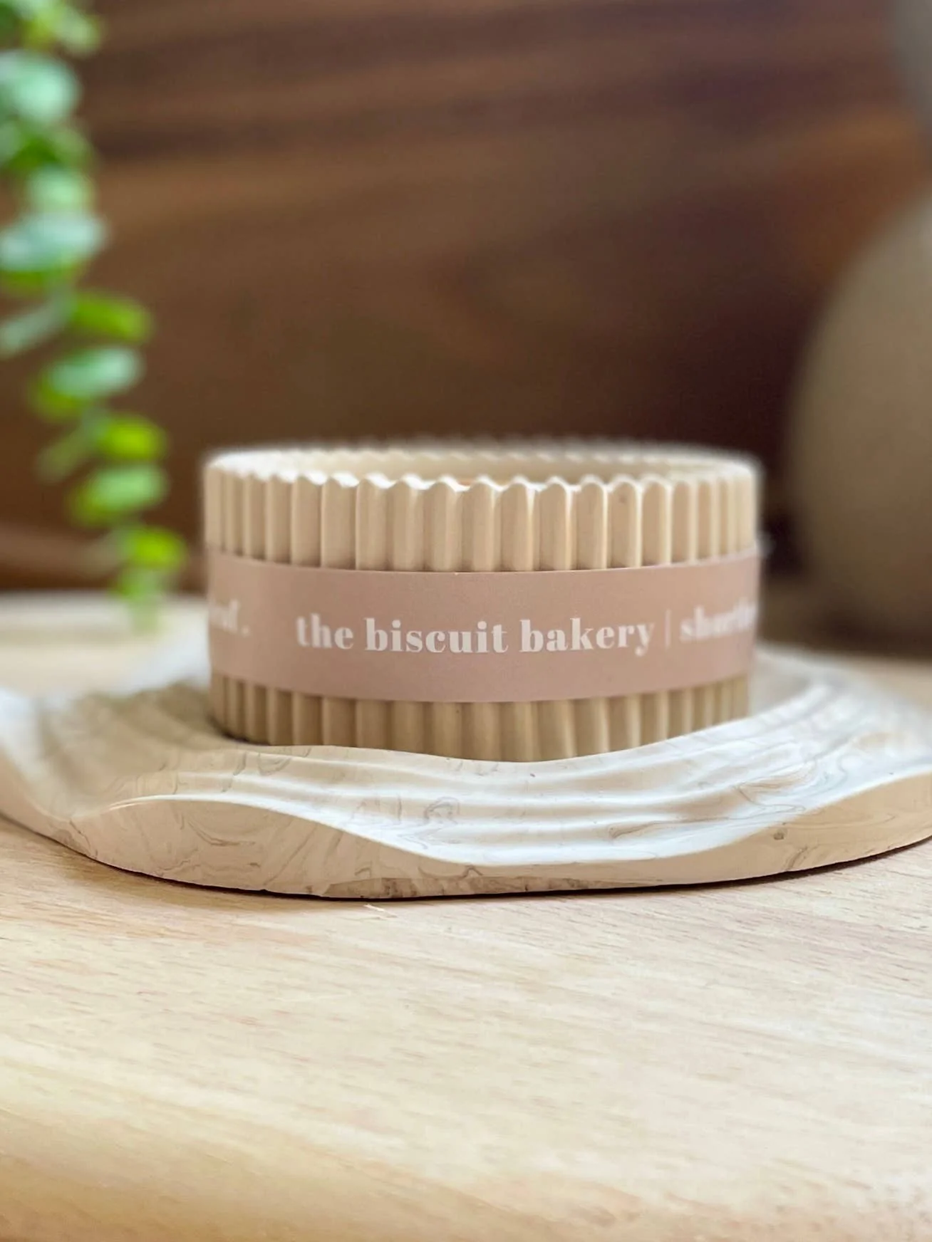 Biscuit Bakery Luxury Soy Candle – Sweet and Cozy Home Scent