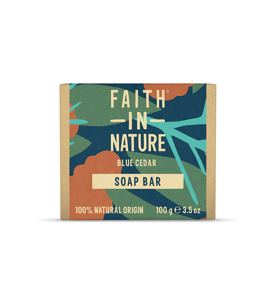 Blue Cedar Soap Bar – Natural, Plastic-Free & Vegan
