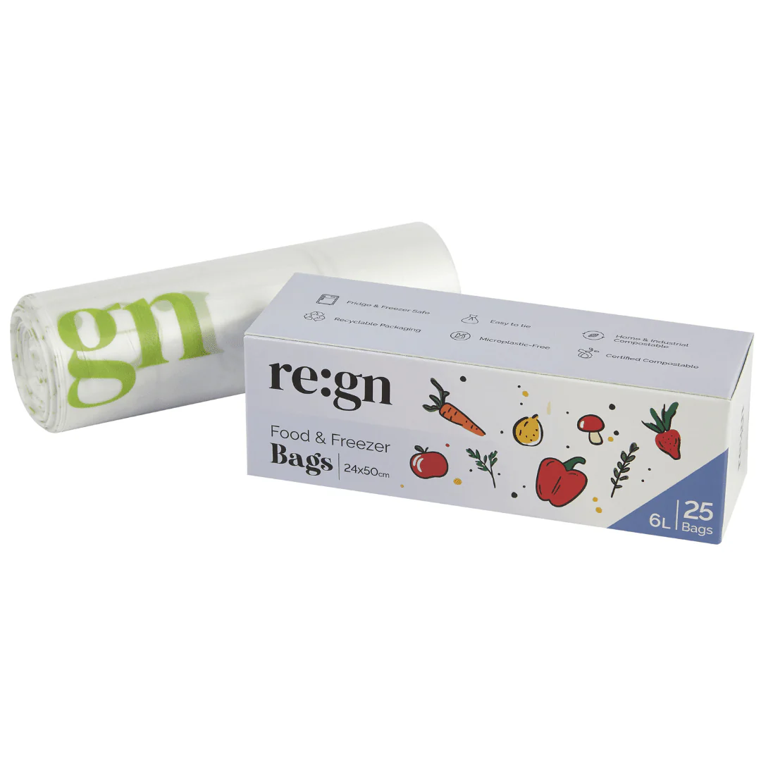 Certified Compostable Food & Freezer Bags | 8 Pack Bundle | Choice Of Size - Image 6
