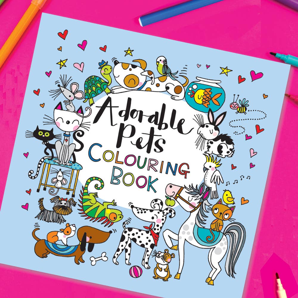 Children’s Adorable Pets Colouring Book for Animal Lovers - Image 3