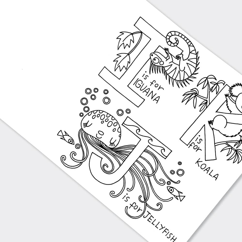 Children’s Alphabet Colouring Book for Creative Learning - Image 2
