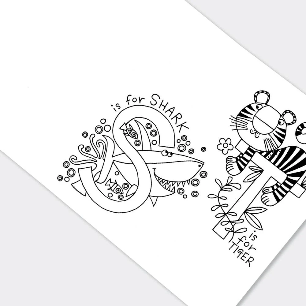 Children’s Alphabet Colouring Book for Creative Learning - Image 3