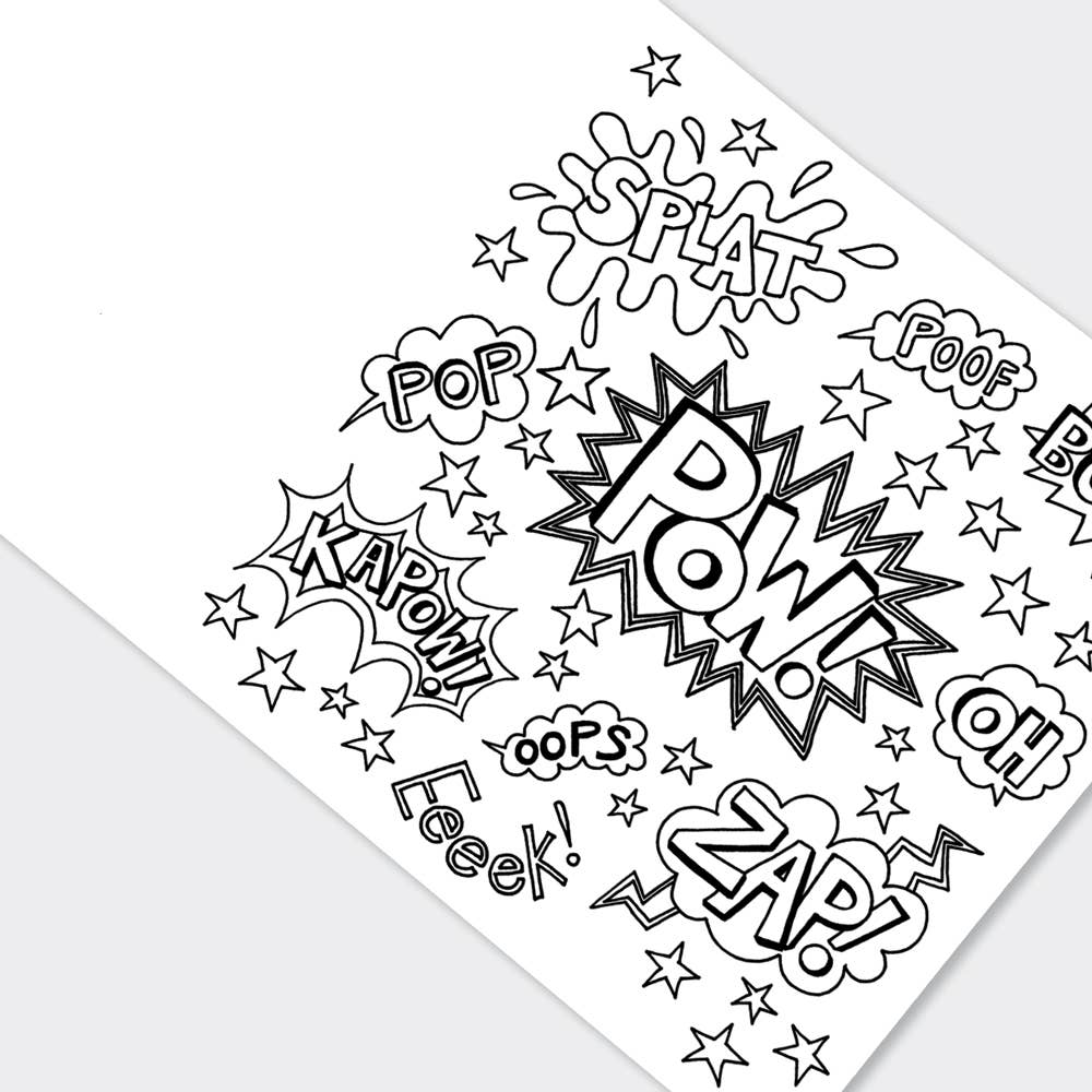 Children’s Super Hero Colouring Book for Creative Adventures - Image 3