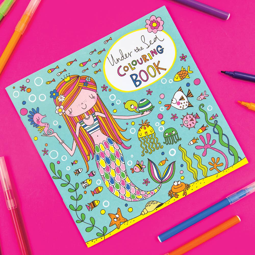 Children’s Under the Sea Mermaid Colouring Book - Image 3