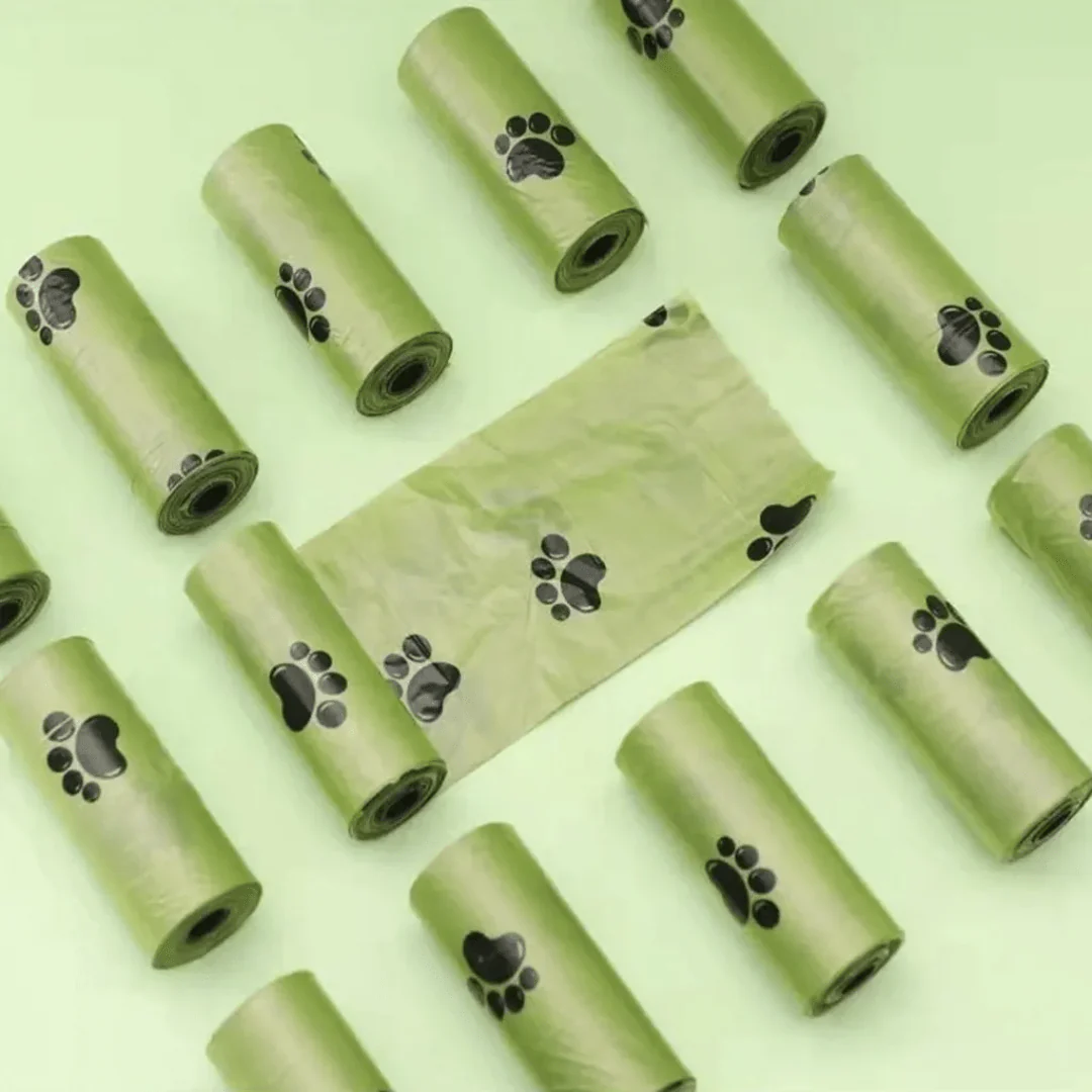 8 Rolls Of Biodegradable Eco Friendly Dog Poop Bags, Eco Waste Poo Disposal - Image 4