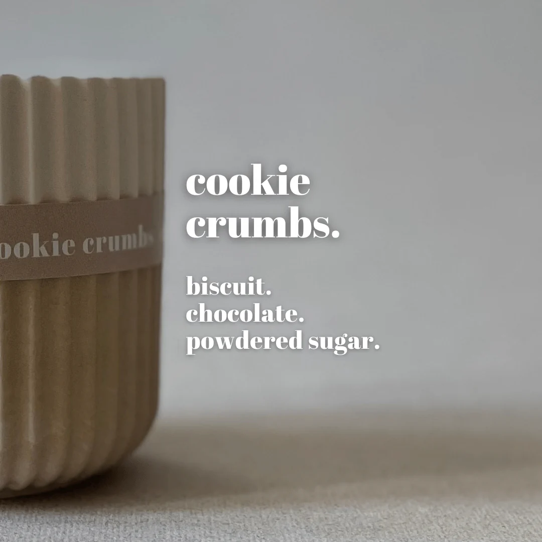 Cookie Crumbs Stoneware Soy Candle – Warm Scandi-Inspired Aroma - Image 7