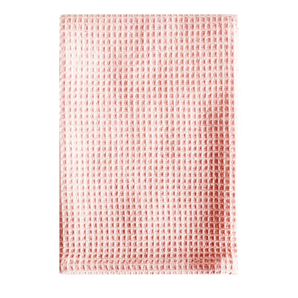 Waffle Weave Cleaning Cloths - 100% Cotton - 4 Pack - Image 5