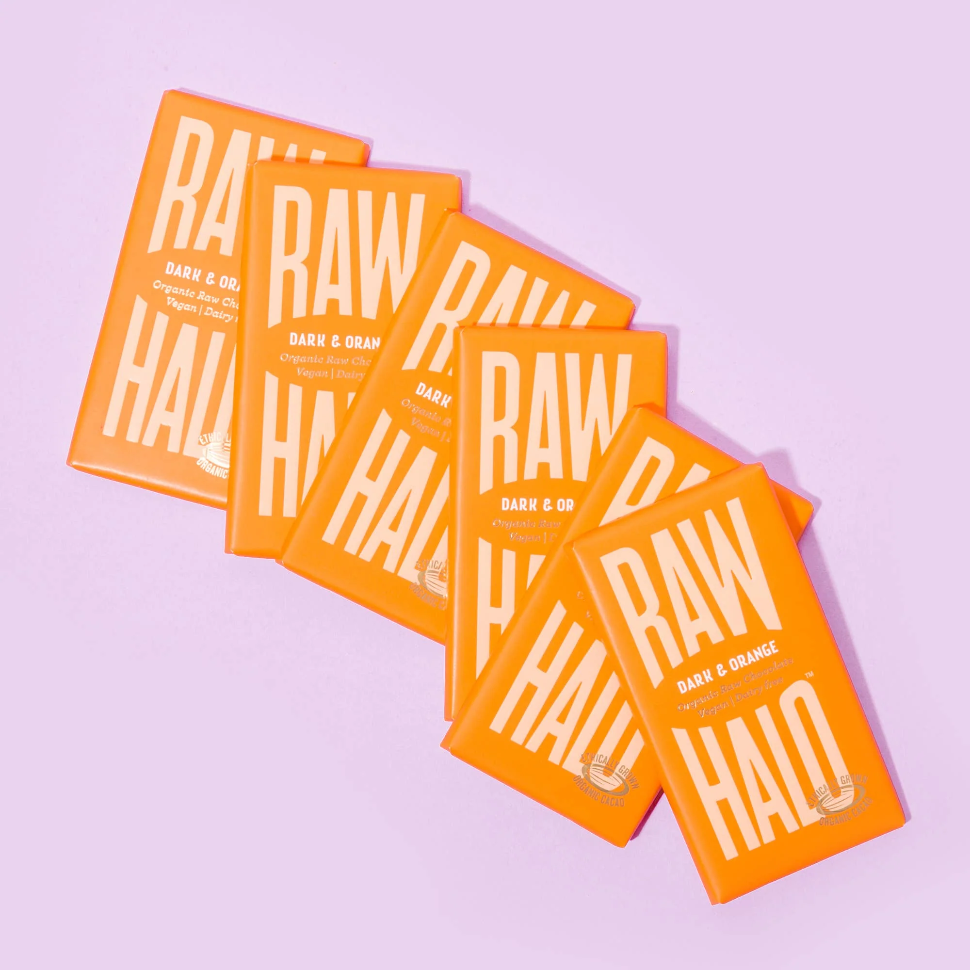 Organic Vegan Dark Chocolate with Orange 35g - Image 3