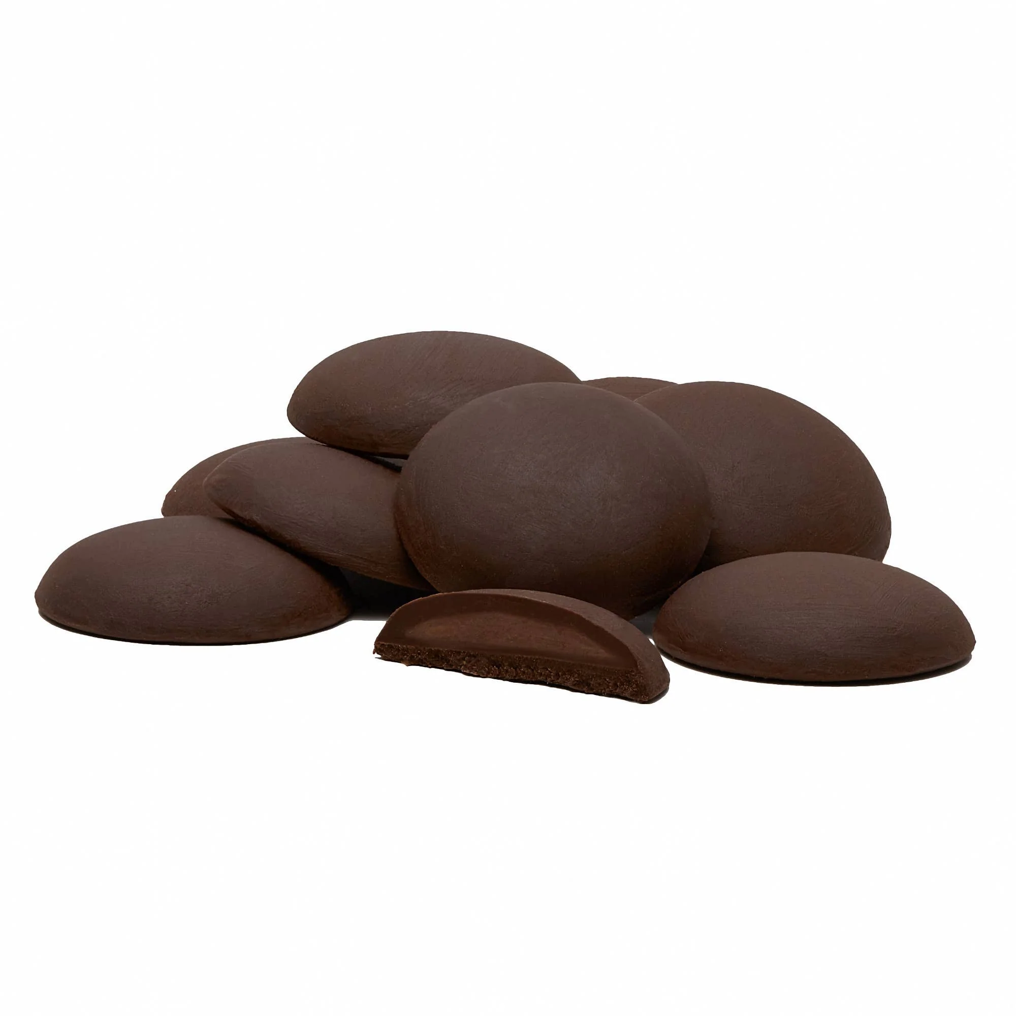 Organic Vegan Salted Almond Truffle Chocolate Buttons 90g - Image 5