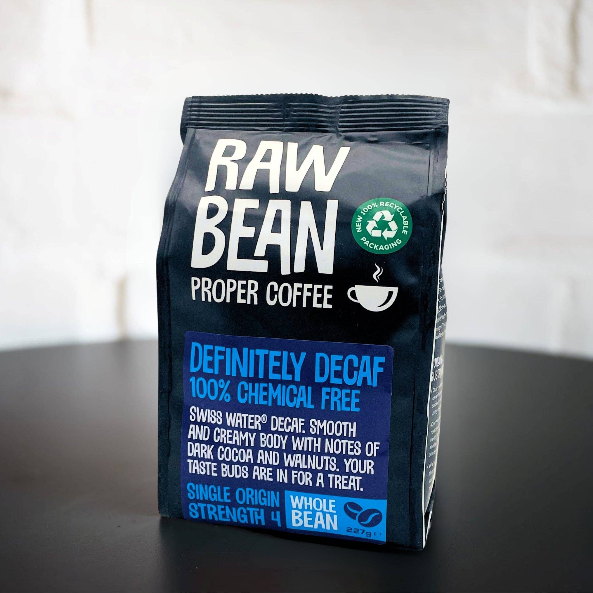 Definitely Decaffeinated Colombian Medium Roast Coffee Beans 227g - Image 2
