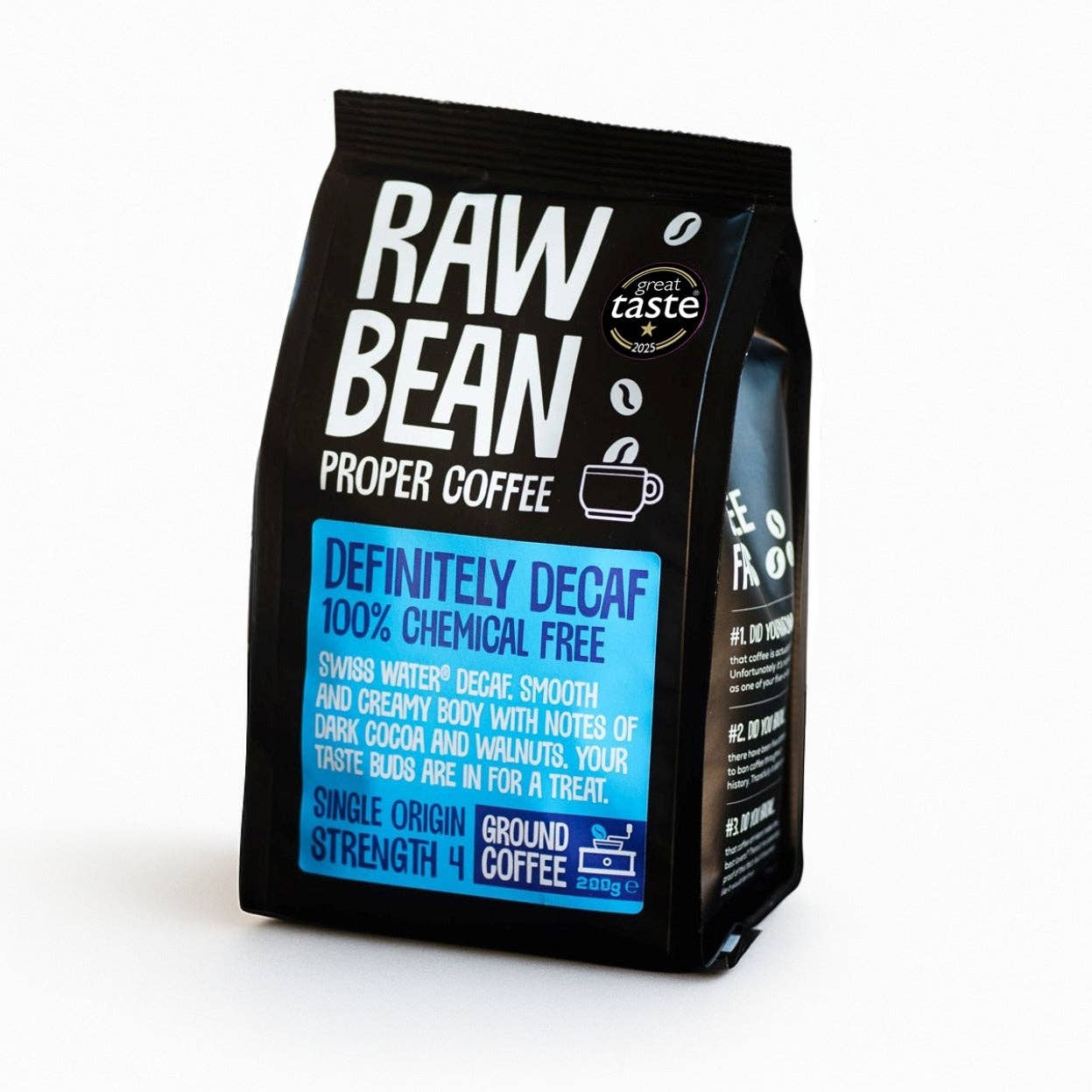 Definitely Decaffeinated Single Origin Ground Coffee 200g - Image 2