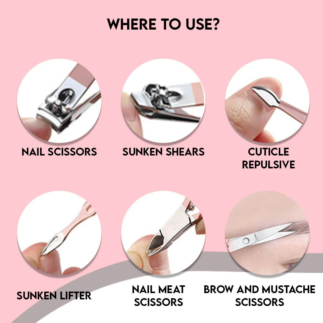 Deluxe 12-in-1 Manicure and Pedicure Set - Image 3