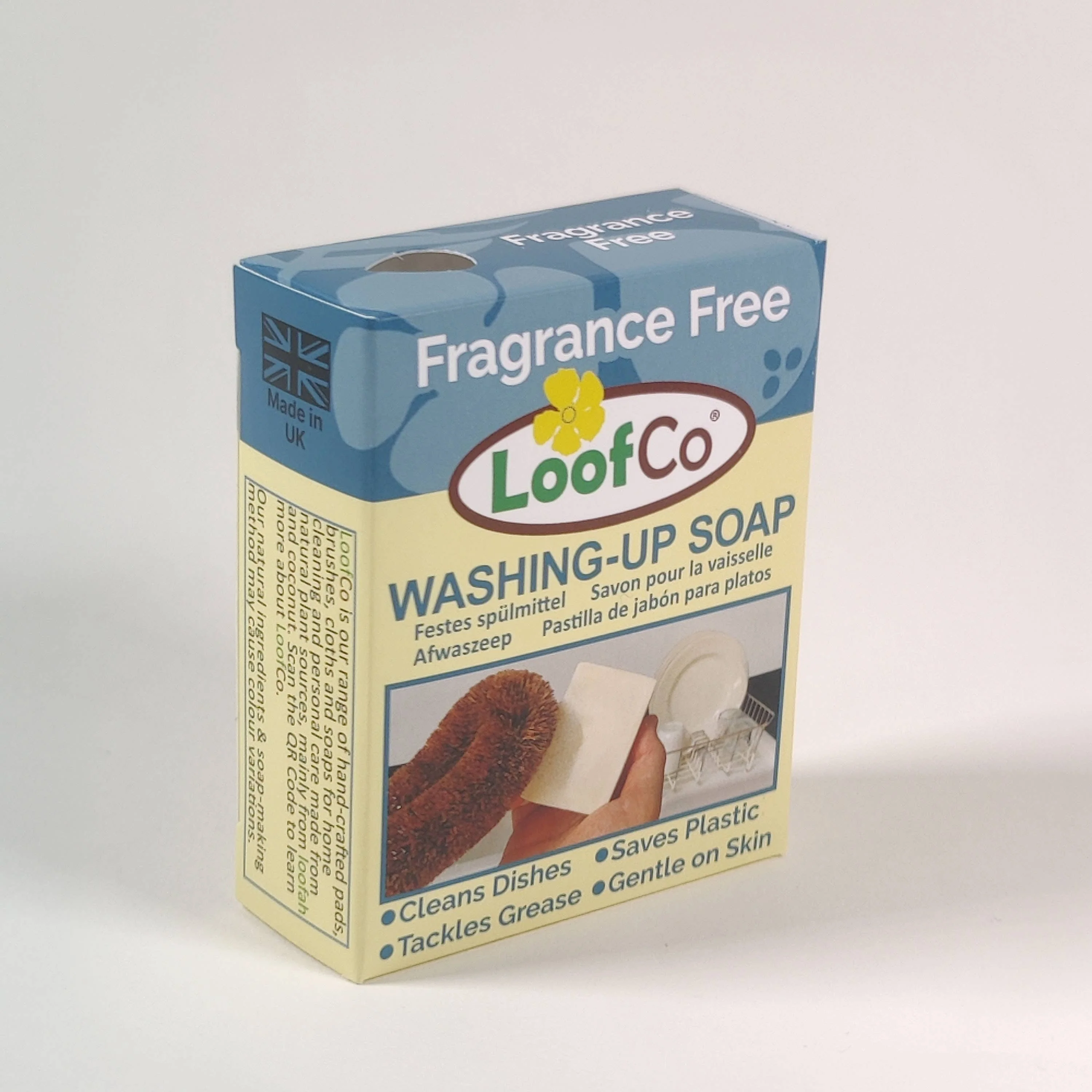 LoofCo Dish Washing-Up Soap Bar 100g – Palm Oil Free & Fragrance Free - Image 6