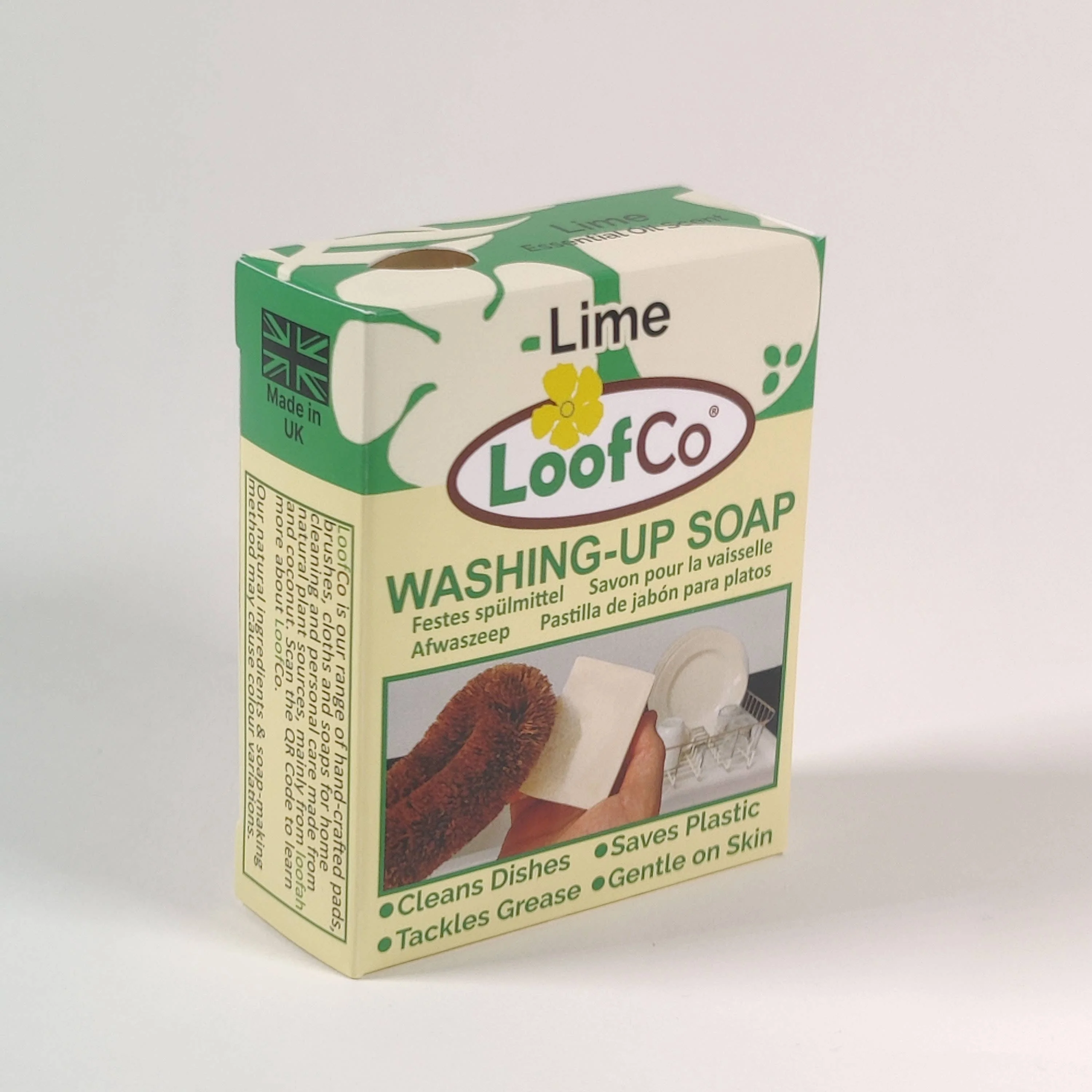 LoofCo Washing-Up Soap Bar 100g – Palm Oil Free Lime - Image 5