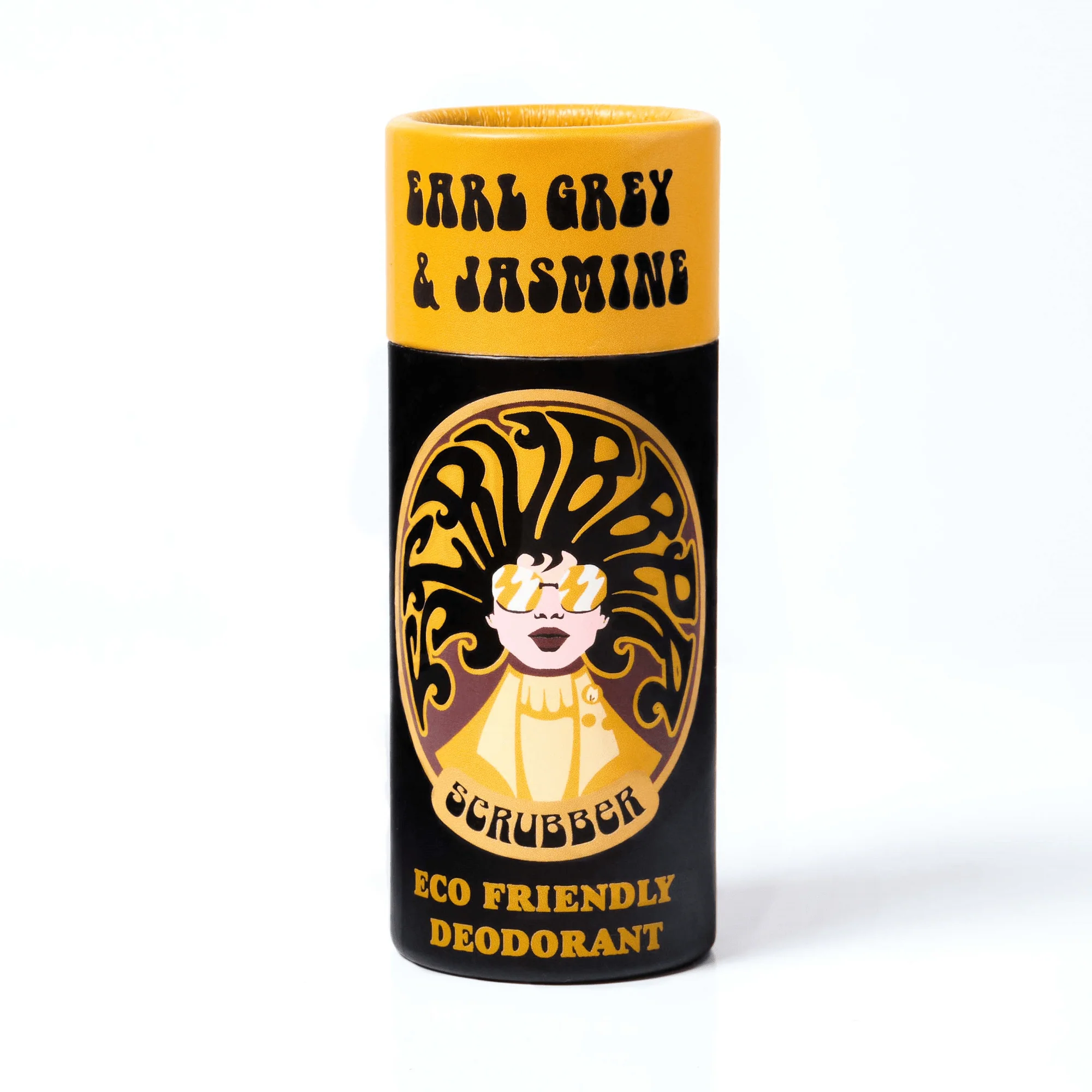 Earl Grey & Jasmine Roll On Eco Friendly Deodorant, Plastic Free Anti Perspirant