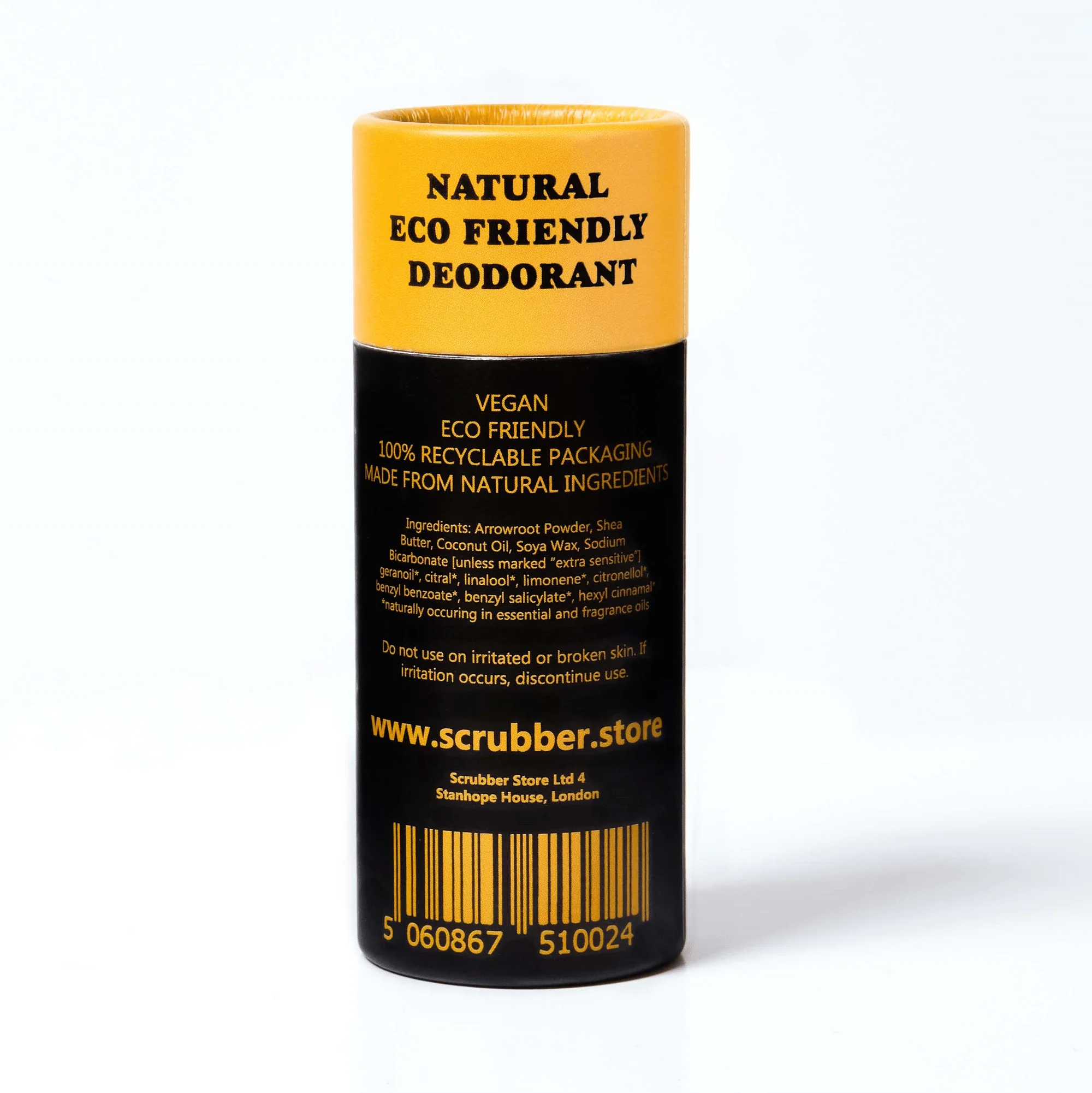 Earl Grey & Jasmine Roll On Eco Friendly Deodorant, Plastic Free Anti Perspirant - Image 2