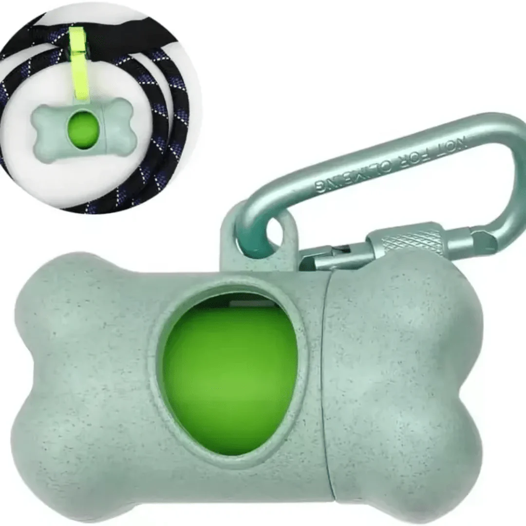 Eco-Friendly Poop Bag Dispenser & Bags – Made from Wheat Straw Fiber - Image 3