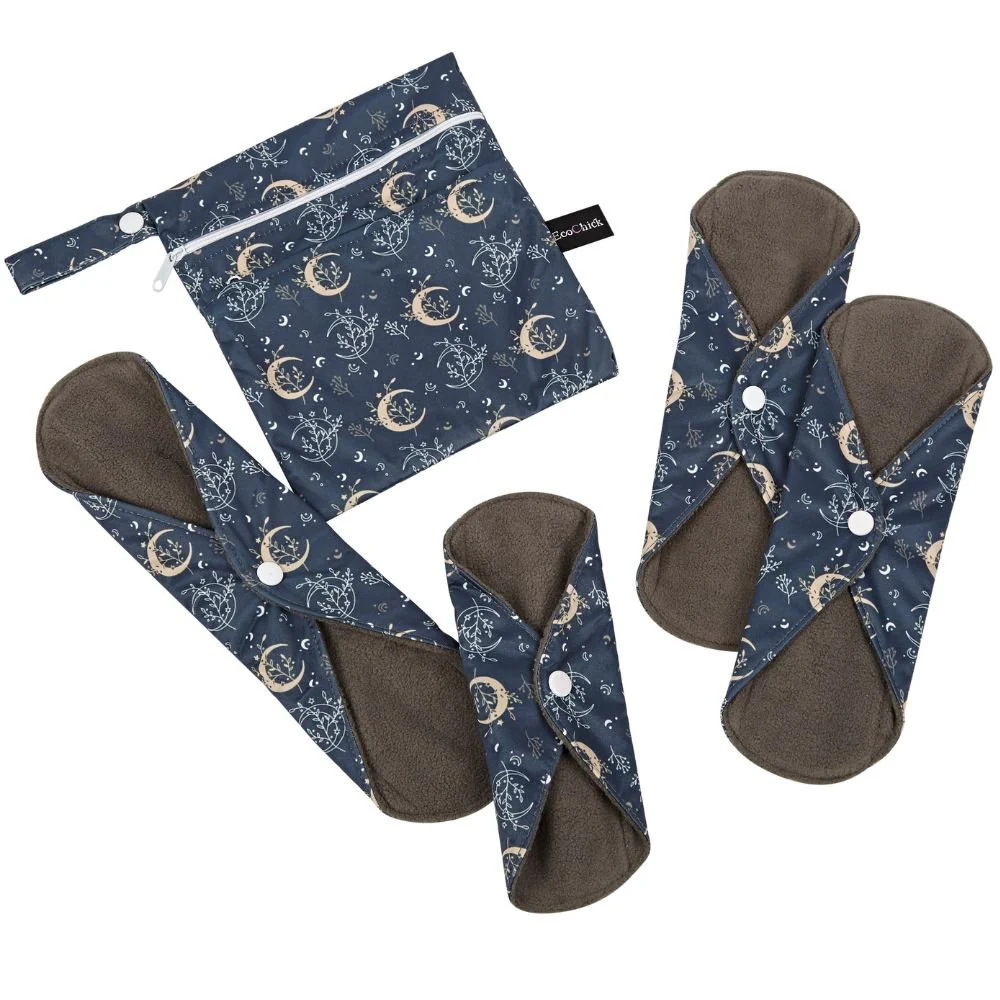 EcoChick Patterned Reusable Sanitary Pads - Image 10
