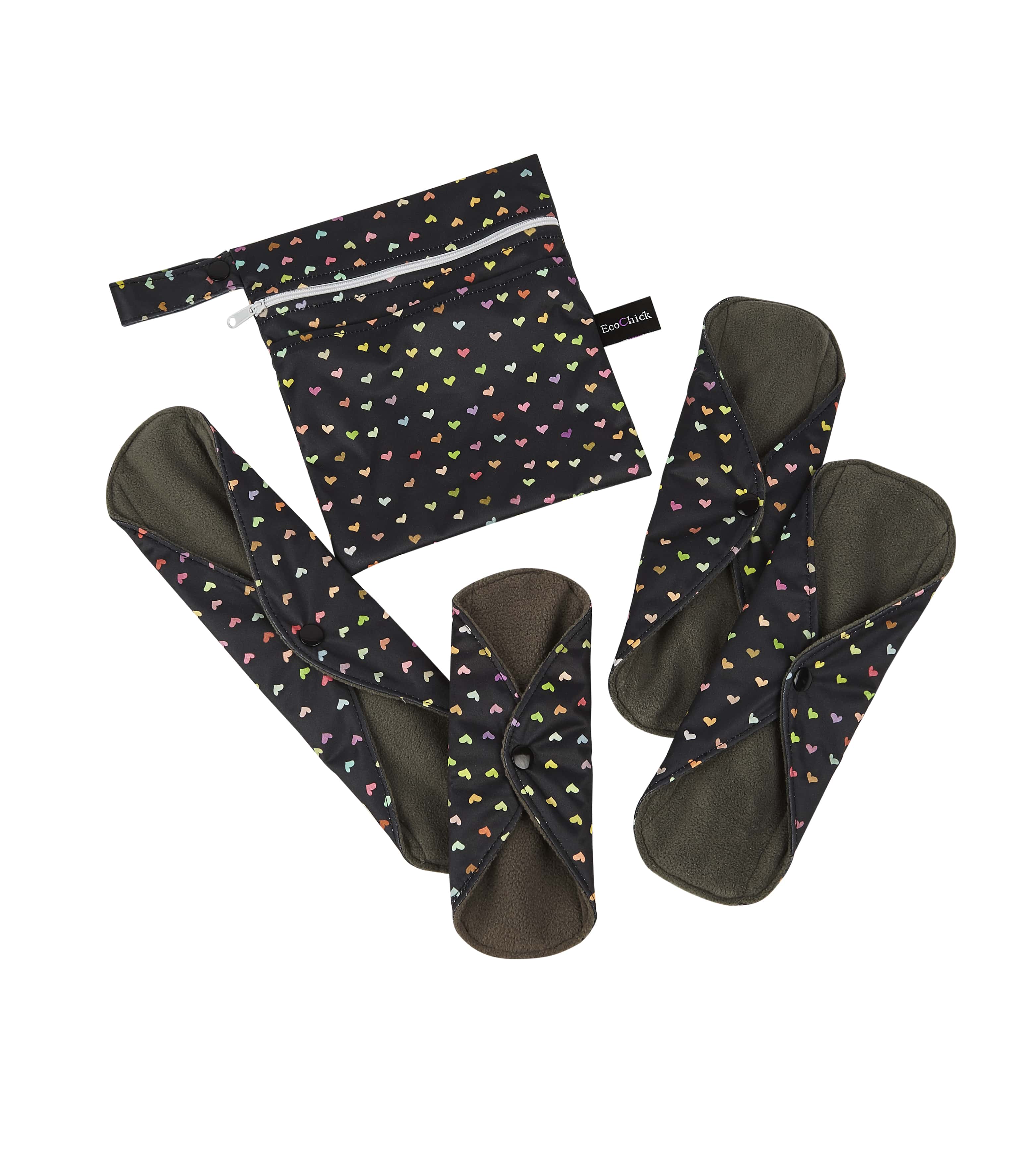 EcoChick Patterned Reusable Sanitary Pads - Image 3