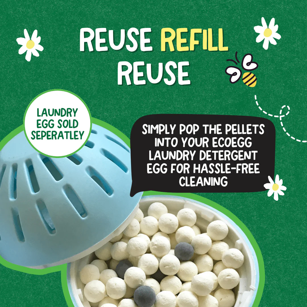EcoEgg Enzyme Laundry Detergent – Sensitive Skin, Aquatic-Friendly, Vegan Formula - Image 3
