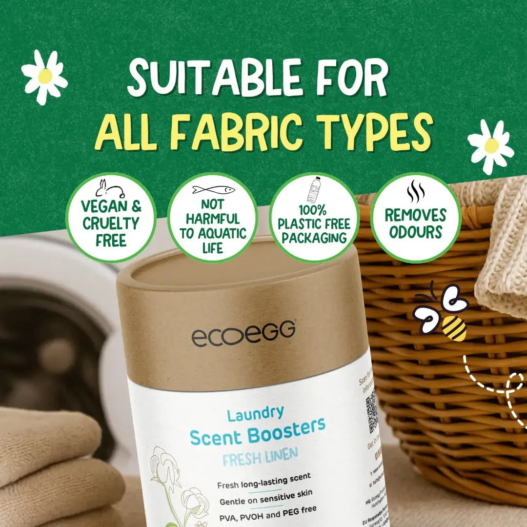 Ecoegg Scent Boosters Fresh Linen 250g Biodegradable Laundry Fragrance - Image 3