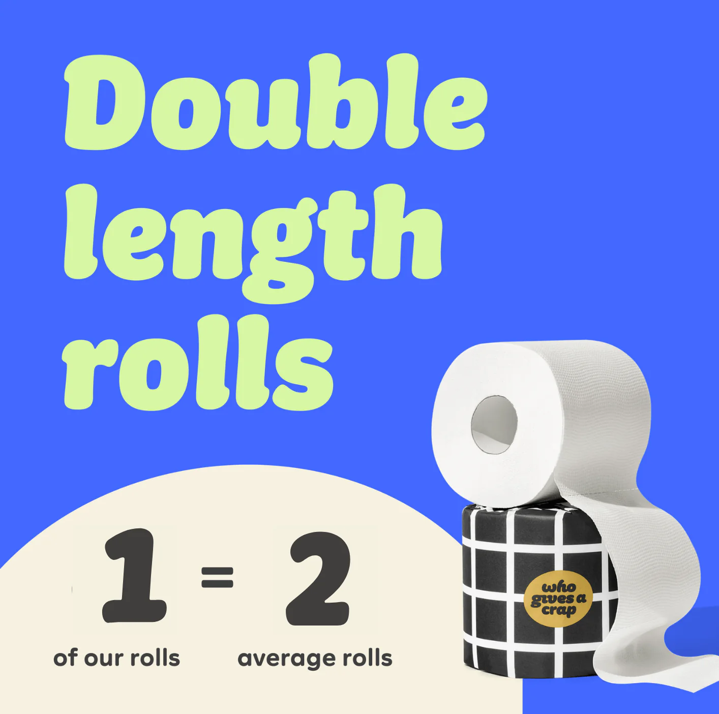 Extra Soft Recycled Toilet Roll | Double Length 16 Pack - Image 5
