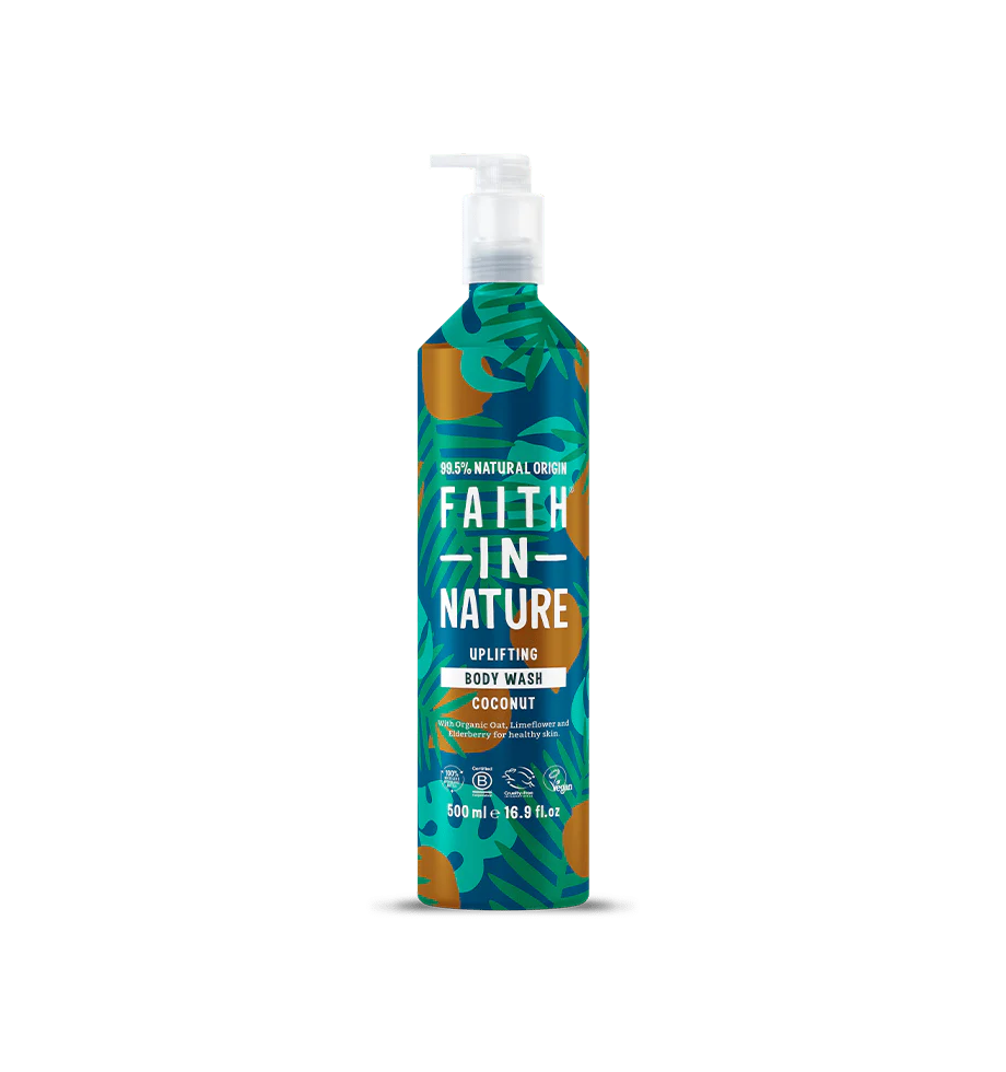 Coconut Body Wash 500ml Aluminium – 99.5% Natural Origin