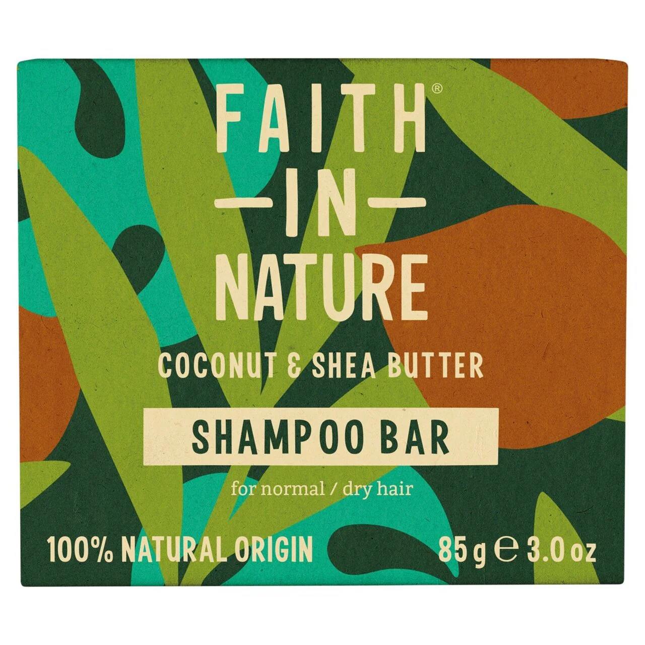 Faith In Nature Coconut & Shea Butter Shampoo Bar – 85g