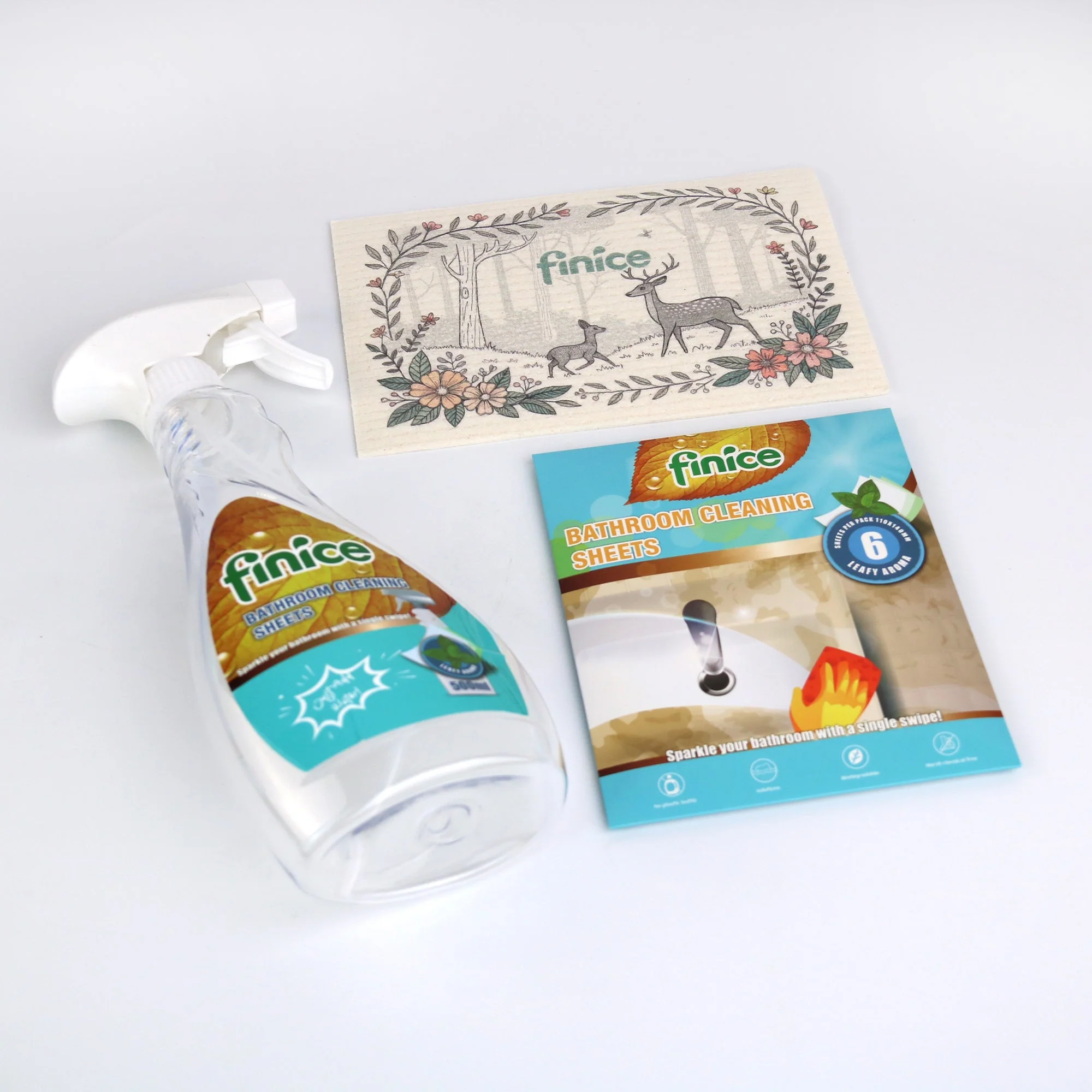 Finice Bathroom Cleaning Kit - Image 5
