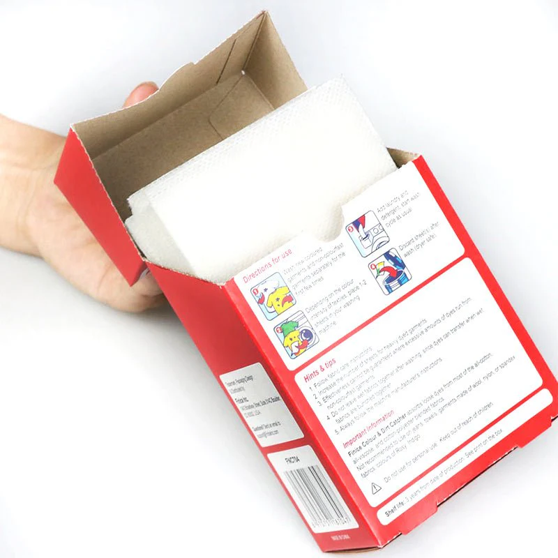 Finice Colour Catcher Sheets – Anti-Dye, Colour Run Protection & Antibacterial (44 Pack) - Image 3