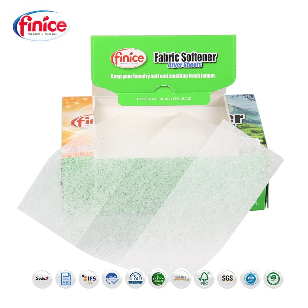 Finice Fabric Softener Dryer Sheets - 105 Sheets - Image 4