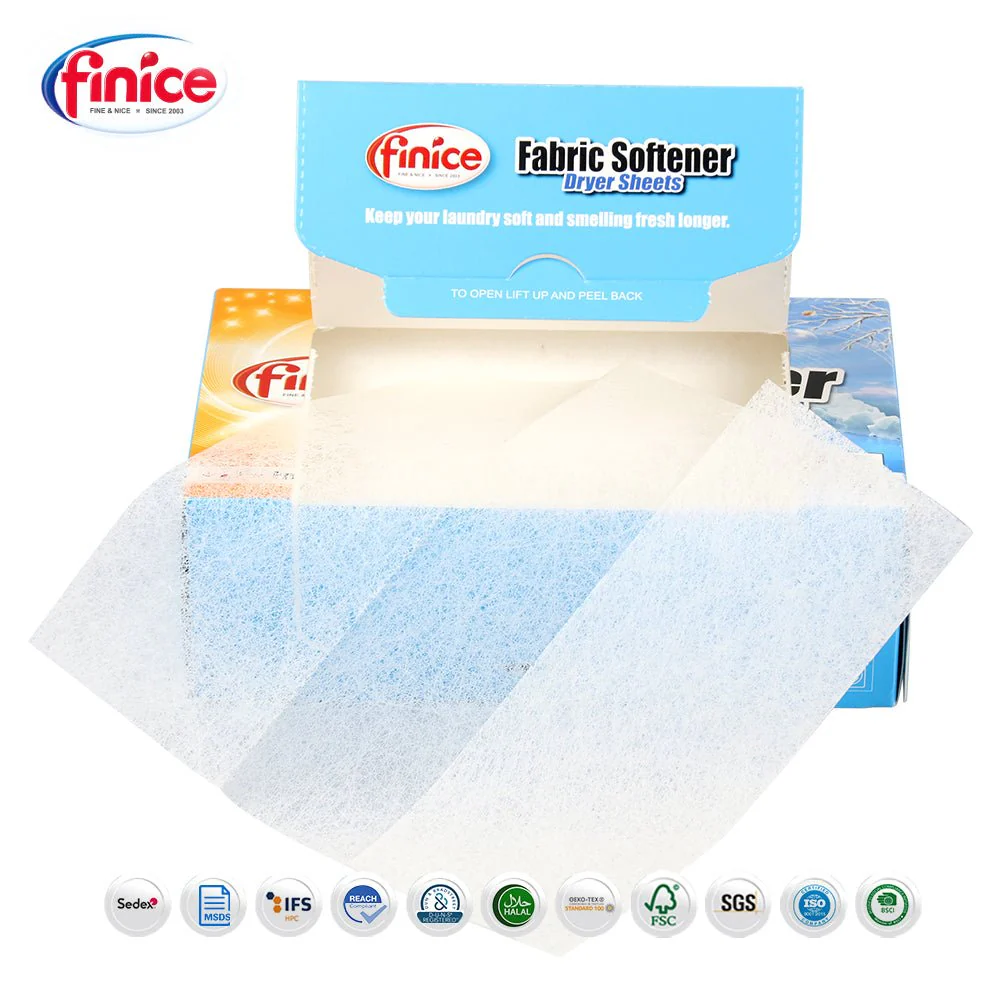 Finice Fabric Softener Dryer Sheets - 105 Sheets - Image 7