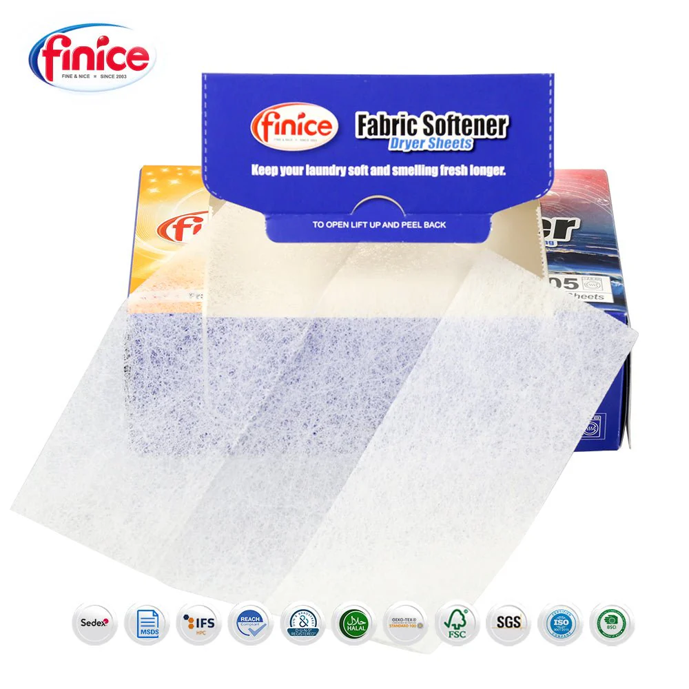 Finice Fabric Softener Dryer Sheets - 105 Sheets - Image 9
