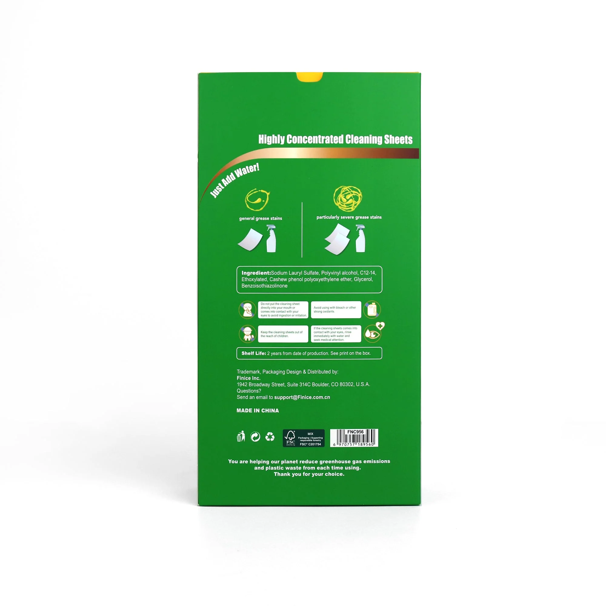 Finice Kitchen Grease & Stain Cleaning Kit - Image 3