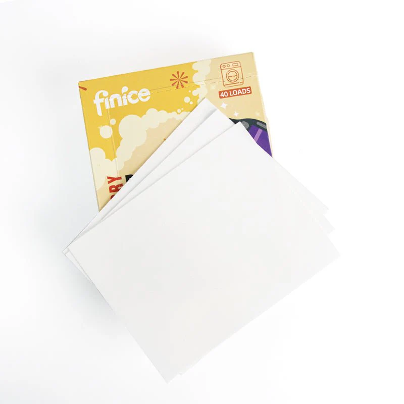 Finice Premium Laundry Detergent Sheets – Advanced Cleaning Power (40 Pack) - Image 6