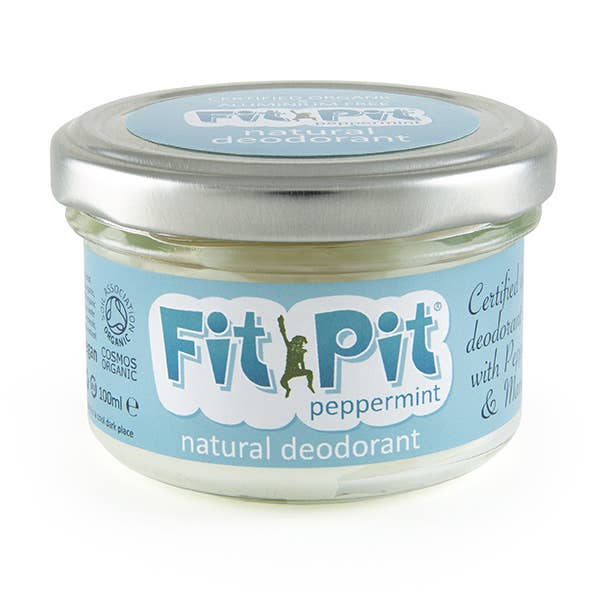 Fit Pit Peppermint Natural Deodorant COSMOS Organic - Image 2