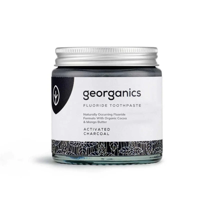 Georganics Activated Charcoal Natural Fluoride Toothpaste